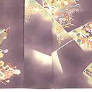 吉祥文刺繍訪問着　上前