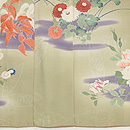 薔薇、菊、水仙訪問着　上前