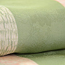 バラのアールデコ調散歩着　質感・風合