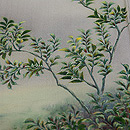 風景文様色留袖　質感・風合