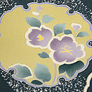 あられに雪輪文様付下 質感・風合