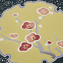 あられに雪輪文様付下 質感・風合