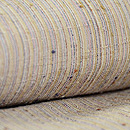 ベージュの縞紬 質感・風合