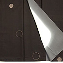 水玉散らし大島紬袷　上前