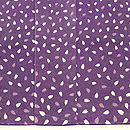 江戸紫桜の花吹雪付下　上前