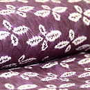 南部紫根染単衣 質感・風合