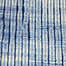 手紡ぎ木綿の絞り単衣　質感・風合