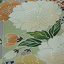 貝島はるみ作 四季の花々模様訪問着 質感・風合