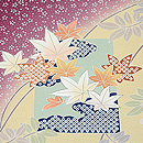 貝島はるみ作 四季の花々模様訪問着 質感・風合