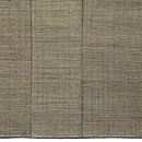 根岸色横段紬袷　上前