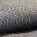 本場結城紬縞袷　質感・風合