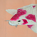 金魚づくし単衣訪問着　質感・風合