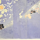 紋錦紗秋草の付下　上前