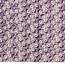 紫根染絞り袷小紋　上前