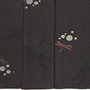 露芝にとんぼ錦紗小紋単衣　上前