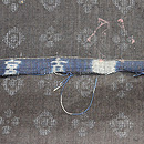 宮古上布反物　織り出し