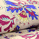 アールデコ文様絽小紋　質感・風合