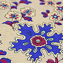 アールデコ文様絽小紋　質感・風合