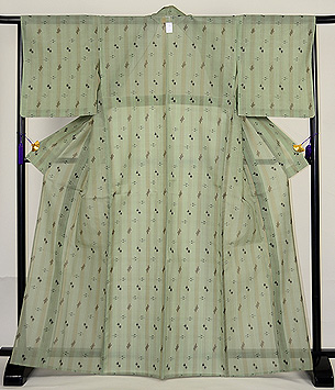 若葉色首里上布　