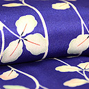 江戸茶地蔦の図羽織　質感・風合