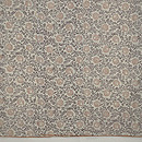 更紗文様紬袷　上前