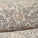 更紗文様紬袷　上前