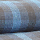 弁慶格子の本場結城紬　上前