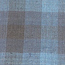 弁慶格子の本場結城紬　質感・風合