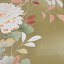 四季の吉祥花束模様訪問着　質感・風合