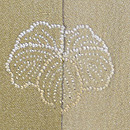 四季の吉祥花束模様訪問着　背紋