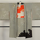 鵜飼いの図絵羽織　正面