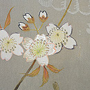 鵜飼いの図絵羽織　質感・風合