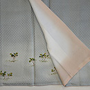 市松地紋薮小路褄柄模様　上前