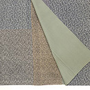 明治江戸小紋寄せ裂袷 上前