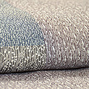 明治江戸小紋寄せ裂袷 上前