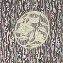 明治江戸小紋寄せ裂袷 紋