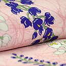 藤の花房模様小紋 上前