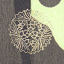 荒磯紋の単衣 背紋