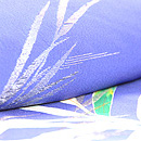 カワセミの単衣訪問着 質感・風合