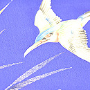 カワセミの単衣訪問着 質感・風合