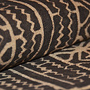 アフリカ泥染め名古屋帯　質感・風合