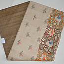 アザミ文様カンタ刺繍名古屋帯　帯裏