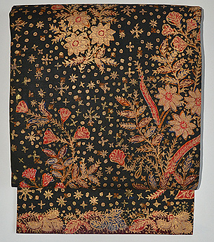 ジャワ金更紗名古屋帯