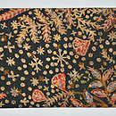 ジャワ金更紗名古屋帯　前中心