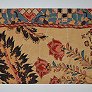 和更紗名古屋帯 前中心