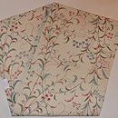 絽地唐草名古屋帯　帯裏