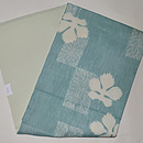 菊と楓の葉麻名古屋帯 帯裏