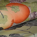 「実りの秋」名古屋帯　質感・風合