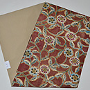 和更紗名古屋帯　帯裏