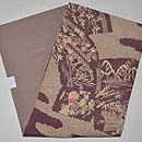 鹿の子に御所解風名古屋帯　帯裏